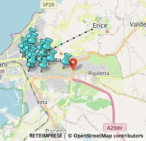 Mappa Via Leonardo Sciascia, 91100 Trapani TP, Italia (2.422)