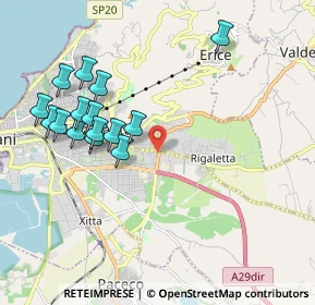 Mappa Via Leonardo Sciascia, 91100 Trapani TP, Italia (2.29467)