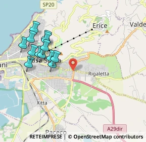 Mappa Via Leonardo Sciascia, 91100 Trapani TP, Italia (2.28385)