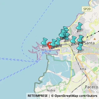 Mappa Via Biscottai, 91100 Trapani TP, Italia (1.78929)