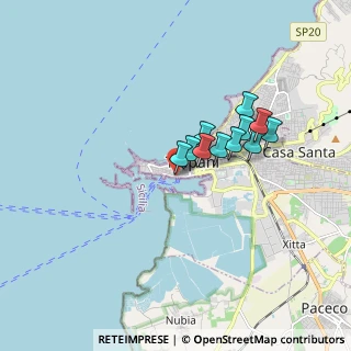 Mappa Vicolo Raisi, 91100 Trapani TP, Italia (1.39727)