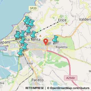 Mappa Via Gustavo Ricevuto, 91100 Trapani TP, Italia (2.51583)