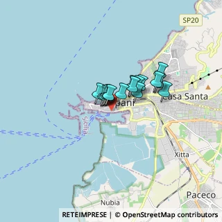Mappa Via Ammiraglio Staiti, 91100 Trapani TP, Italia (1.05813)