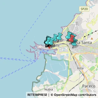 Mappa Vicolo dei Pescatori, 91100 Trapani TP, Italia (0.94526)
