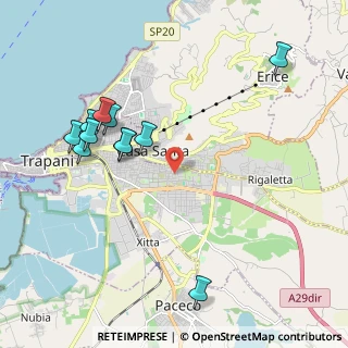Mappa Via Francesco Giaconia, 91100 Trapani TP, Italia (2.47273)