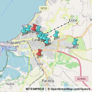 Mappa Via Giuseppe Barraco, 91100 Trapani TP, Italia (1.47091)