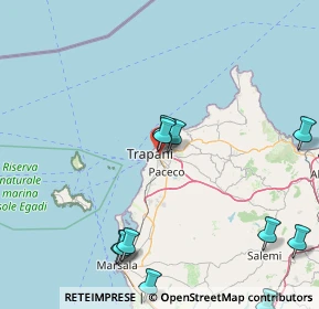 Mappa Via Platone, 91100 Trapani TP, Italia (26.48571)