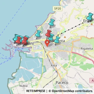 Mappa Via Platone, 91100 Trapani TP, Italia (2.50571)