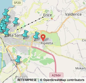 Mappa Via Tulipano, 91016 Erice TP, Italia (3.67917)