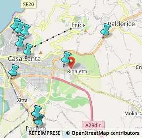 Mappa Via Tulipano, 91016 Erice TP, Italia (3.33)