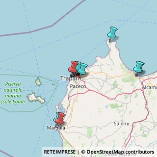 Mappa Via Ammiraglio Rizzo, 91100 Trapani TP, Italia (12.00769)