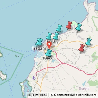 Mappa Via Ammiraglio Rizzo, 91100 Trapani TP, Italia (7.25182)