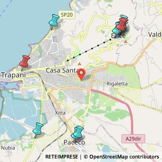 Mappa Via Ammiraglio Rizzo, 91100 Trapani TP, Italia (3.61)