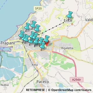 Mappa Via Ammiraglio Rizzo, 91100 Trapani TP, Italia (1.78867)