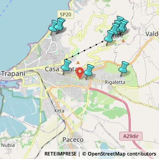Mappa Via Ammiraglio Rizzo, 91100 Trapani TP, Italia (2.75417)