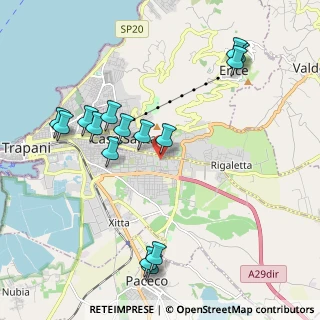Mappa Via Ammiraglio Rizzo, 91100 Trapani TP, Italia (2.49933)