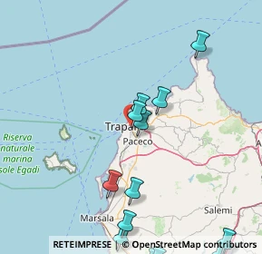 Mappa Via Giovanni Verga, 91100 Trapani TP, Italia (25.91867)