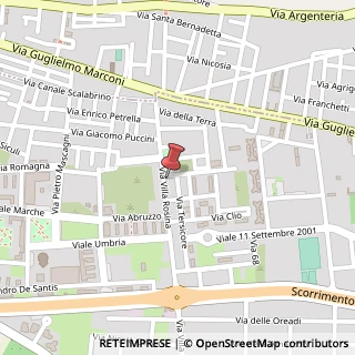 Mappa Via Villa Rosina, 29/a, 91100 Trapani, Trapani (Sicilia)
