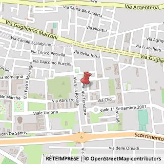 Mappa Via Tersicone, 13, 91100 Trapani, Trapani (Sicilia)