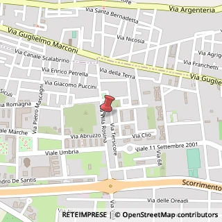 Mappa Via Villa Rosina, 33, 91100 Trapani, Trapani (Sicilia)