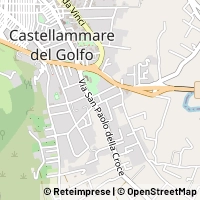 지도 Castellammare del Golfo