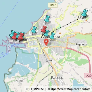 Mappa Via Alberti Salvatore Tenente, 91100 Trapani TP, Italia (2.77286)