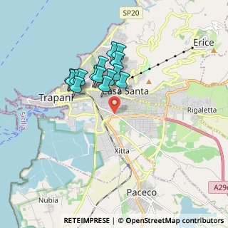 Mappa Via Alberti Salvatore Tenente, 91100 Trapani TP, Italia (1.6)