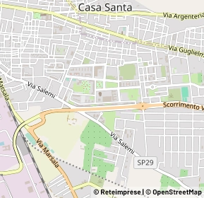 Mappa Via Alessandro de Santis, 91100 Trapani TP, Italia (0.31154)