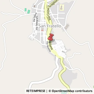 Mappa Via Roma, 74, 98075 San Fratello, Messina (Sicilia)