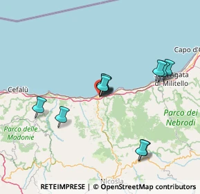 Mappa Via Letto Santo, 98077 Santo Stefano di Camastra ME, Italia (14.53091)