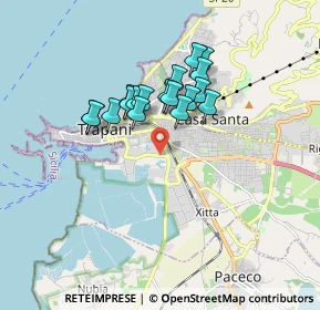 Mappa Via Dorsale Zir, 91100 Trapani TP, Italia (1.47889)