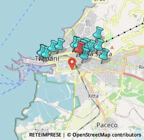 Mappa Via Dorsale Zir, 91100 Trapani TP, Italia (1.41375)