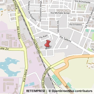 Mappa Via E. Rinaldi, 21, 91100 Trapani, Trapani (Sicilia)