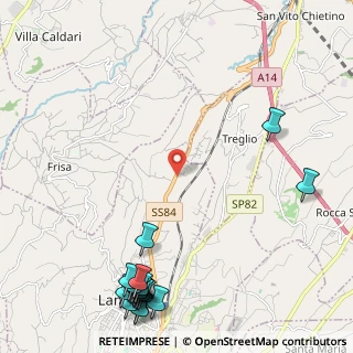 Mappa Via Serroni, 66034 Lanciano CH, Italia (3.45667)