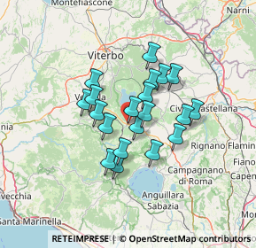 Mappa Piazzale Madonna del Piano, 01012 Capranica VT, Italia (10.3765)