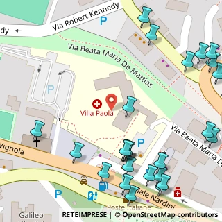 Mappa Piazzale Madonna del Piano, 01012 Capranica VT, Italia (0.09615)