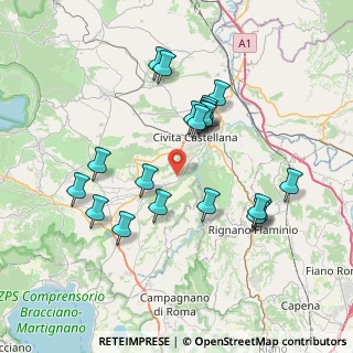 Mappa Via Civita Castellana, 01030 Castel Sant'Elia VT, Italia (7.5035)