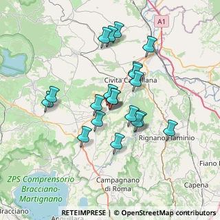 Mappa Piazza Margherita, 01030 Castel Sant'Elia VT, Italia (6.4025)