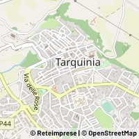 Mapa Tarquinia