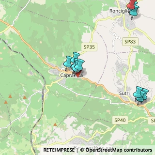 Mappa Vicolo Del Cappellone, 01012 Capranica VT, Italia (2.34417)