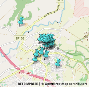 Mappa Piazza Santo Stefano, 01016 Tarquinia VT, Italia (0.4445)