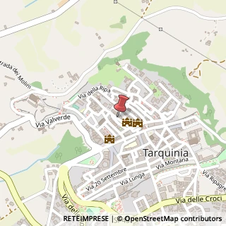 Mappa Via delle torri, 01016 Tarquinia, Viterbo (Lazio)