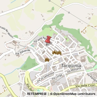 Mappa Piazza Santo Stefano, 11, 01016 Tarquinia, Viterbo (Lazio)