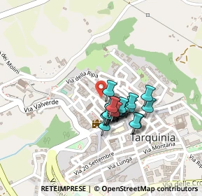 Mappa Piazza Santo Stefano, 01016 Tarquinia VT, Italia (0.156)