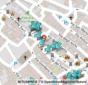 Mappa Piazza Santo Stefano, 01016 Tarquinia VT, Italia (0.05)