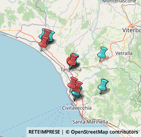 Mappa Piazza Santo Stefano, 01016 Tarquinia VT, Italia (12.6175)