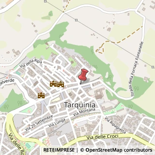Mappa Via Alberata Dante Alighieri, 2, 01016 Tarquinia, Viterbo (Lazio)