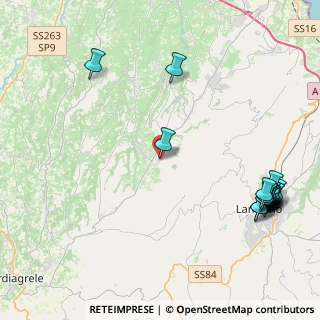 Mappa 66030 Poggiofiorito CH, Italia (6.06684)