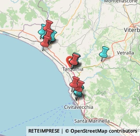 Mappa Via Vecchia Aurelia, 01016 Tarquinia VT, Italia (12.556)