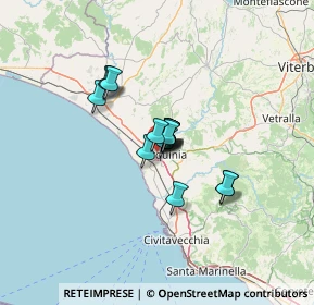 Mappa Via Vecchia Aurelia, 01016 Tarquinia VT, Italia (7.74188)